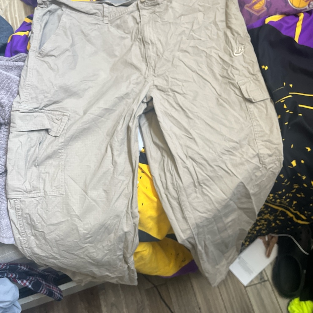 Nike Light Tan Cargo Pants
